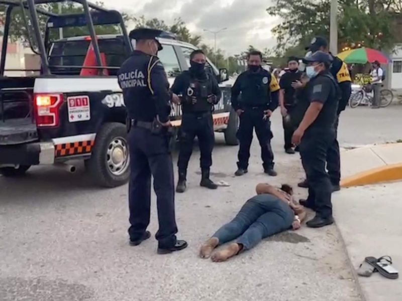 Photo of ¡Brutalidad policiaca en Tulum! Detienen a mujer y muere en separos