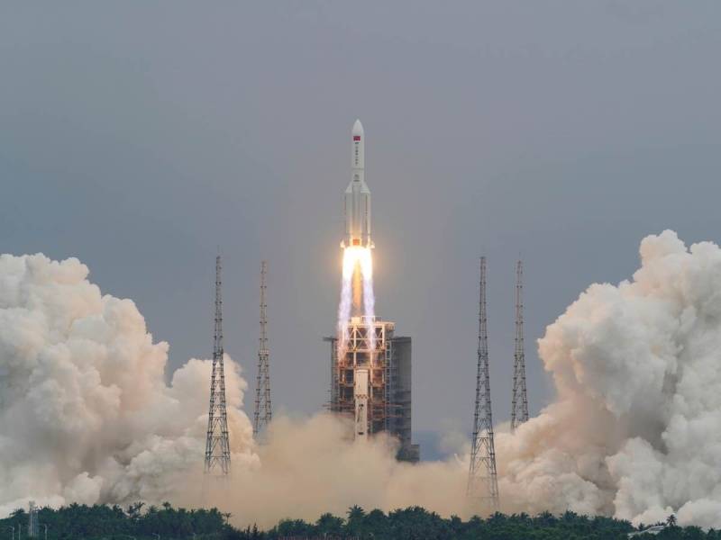 Photo of Cohete chino fuera de control se dirige a la Tierra, alerta EU