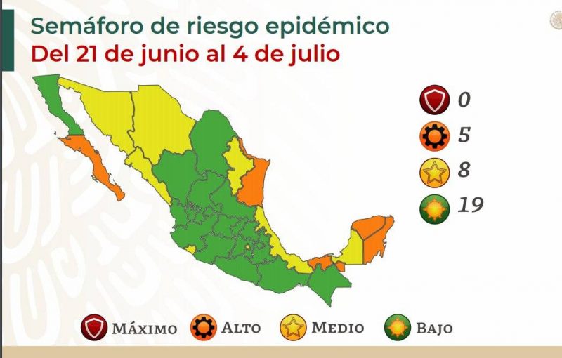 Photo of Tamaulipas pasa a semáforo naranja por aumento de contagios