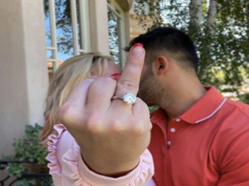Photo of Britney Spears anuncia su compromiso con Sam Asghari