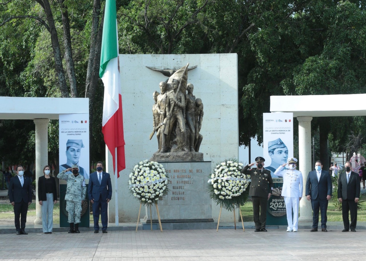 Photo of Conmemora Gobernador 174 Aniversario de la Gesta Heroica de Chapultepec
