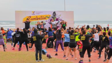 Photo of Con zumbatón recaudan fondos para Teletón