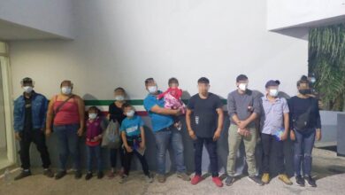 Photo of Rescatan a 11 migrantes hondureños y detienen a tres polleros