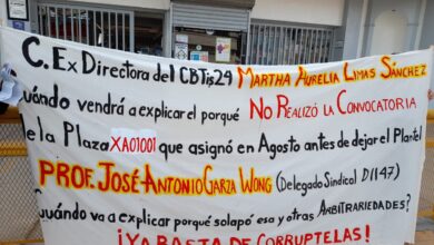 Photo of Acusan a ex directora del Cbtis 24 de violar Ley de Escalafón