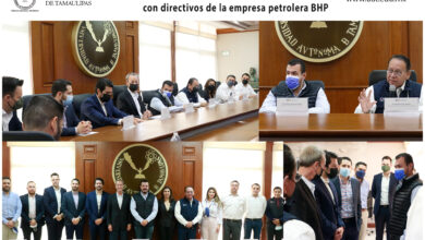 Photo of Preside rector de la UAT reunión con directivos de la empresa petrolera BHP