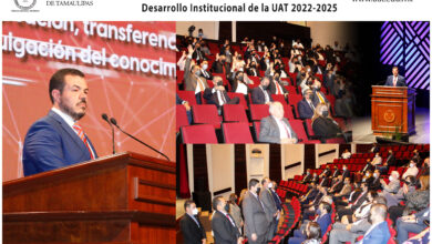Photo of Expone Guillermo Mendoza el Plan de Desarrollo Institucional de la UAT 2022-2025