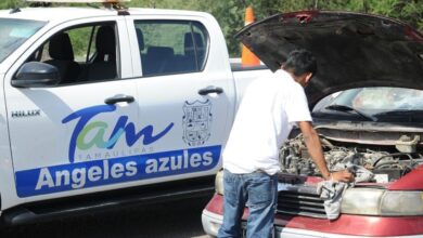 Photo of Atienden Ángeles Azules Tam a más de 2 mil paseantes en Semana Mayor