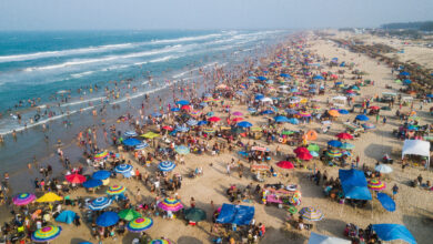 Photo of Abarrotan más de 90 mil personas la playa Miramar