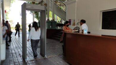 Photo of Instalan arco detector de metales en presidencia municipal