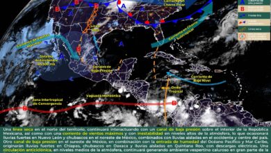 Photo of Se pronostican lluvias y vientos fuertes para Tamaulipas