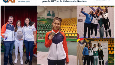 Photo of Alejandra Badillo obtiene oro para la UAT en la Universiada Nacional
