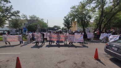 Photo of Se manifiestan para pedir bases trabajadores de Salud