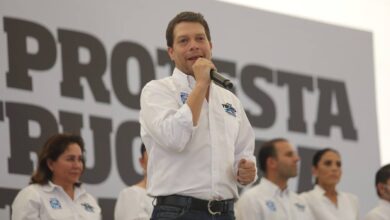 Photo of Marko Cortés rinde protesta a estructuras electorales de zona sur de Tamaulipas