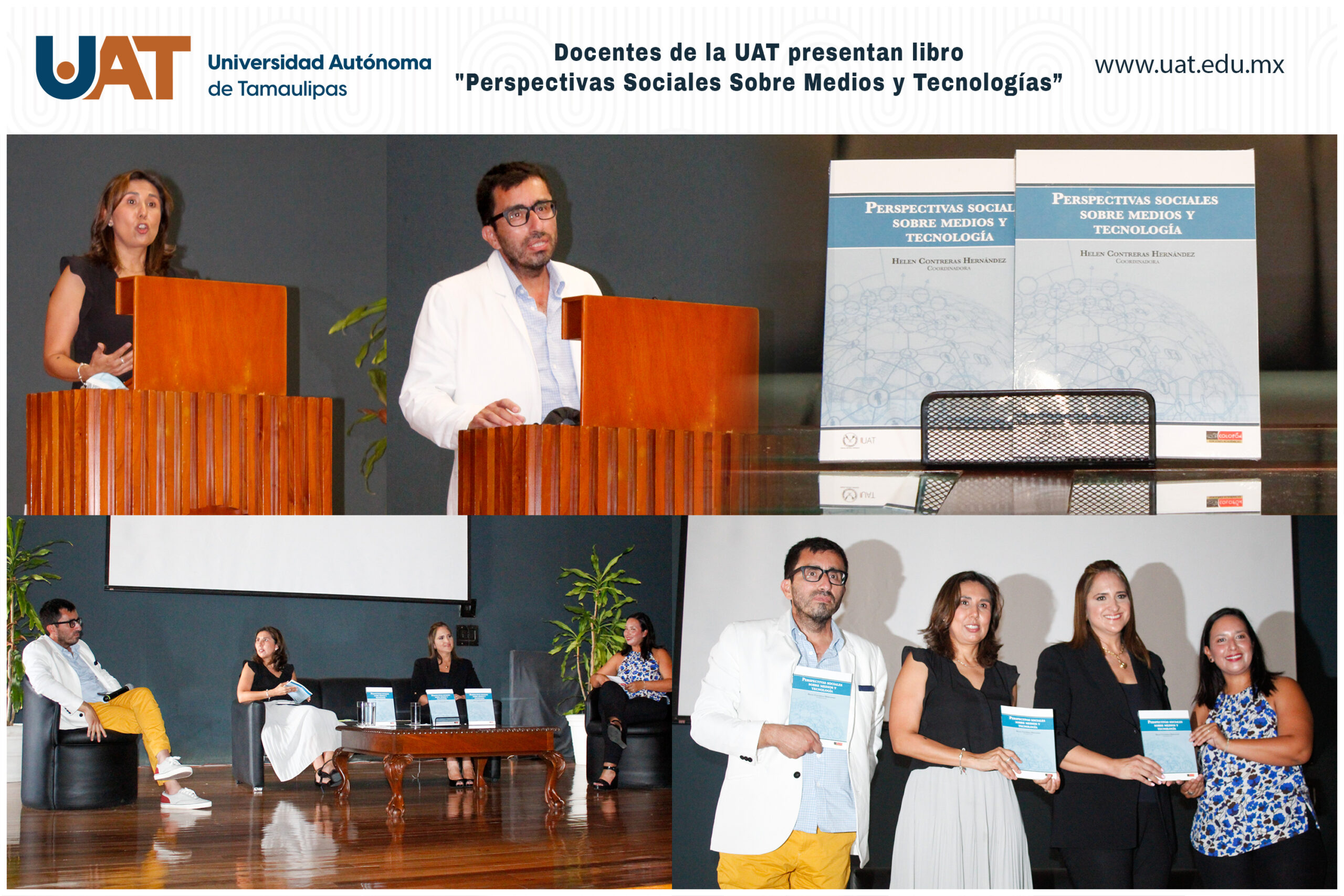 Docentes de la UAT presentaron sus publicaciones académicas en el ...