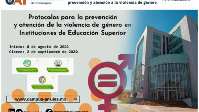 Photo of Promueven UAT y ANUIES curso sobre prevención y atención a la violencia de género