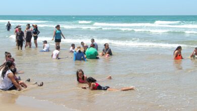 Photo of Visitan jóvenes de San Luis Potosí zona de playa Incluyente en Miramar