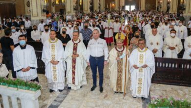 Photo of Asiste Adrián Oseguera al 100 aniversario de la Parroquia Sagrado Corazón de Jesús