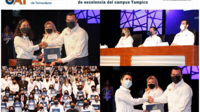 Photo of Reconoce UAT a estudiantes de excelencia del Campus Tampico