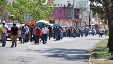 Photo of Marchan trabajadores municipales del Ayuntamiento
