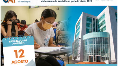 Photo of Anuncia UAT entrega de resultados del examen de admisión al periodo otoño 2022