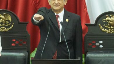Photo of Américo Villarreal toma protesta como gobernador de Tamaulipas
