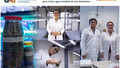 Photo of Estudiante de la UAT diseña prototipo para tratar agua residual de uso doméstico