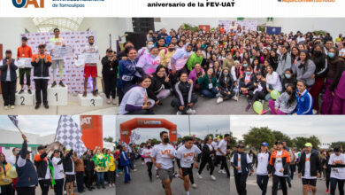Photo of Preside rector convivencia deportiva en la Facultad de Enfermería Victoria