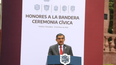 Photo of Preside gobernador ceremonia cívica y mesa de seguridad en Tampico