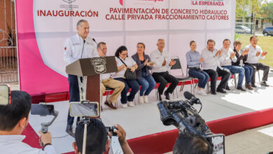 Photo of Gobierno de Adrián Oseguera sigue entregando obras de pavimentación
