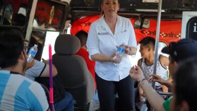 Photo of Instala Ale Cárdenas centro de hidratación en Victoria