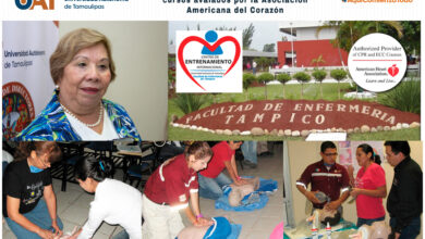 Photo of Ofrece UAT a estudiantes de Enfermería cursos avalados por la Asociación Americana del Corazón
