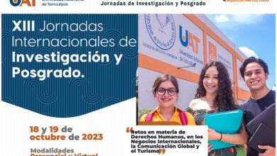 Photo of Convoca la UAT a participar en las Jornadas Internacionales de Investigación y Posgrado