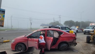 Photo of Por salir a prisa a la escuela, chocan y no llegan