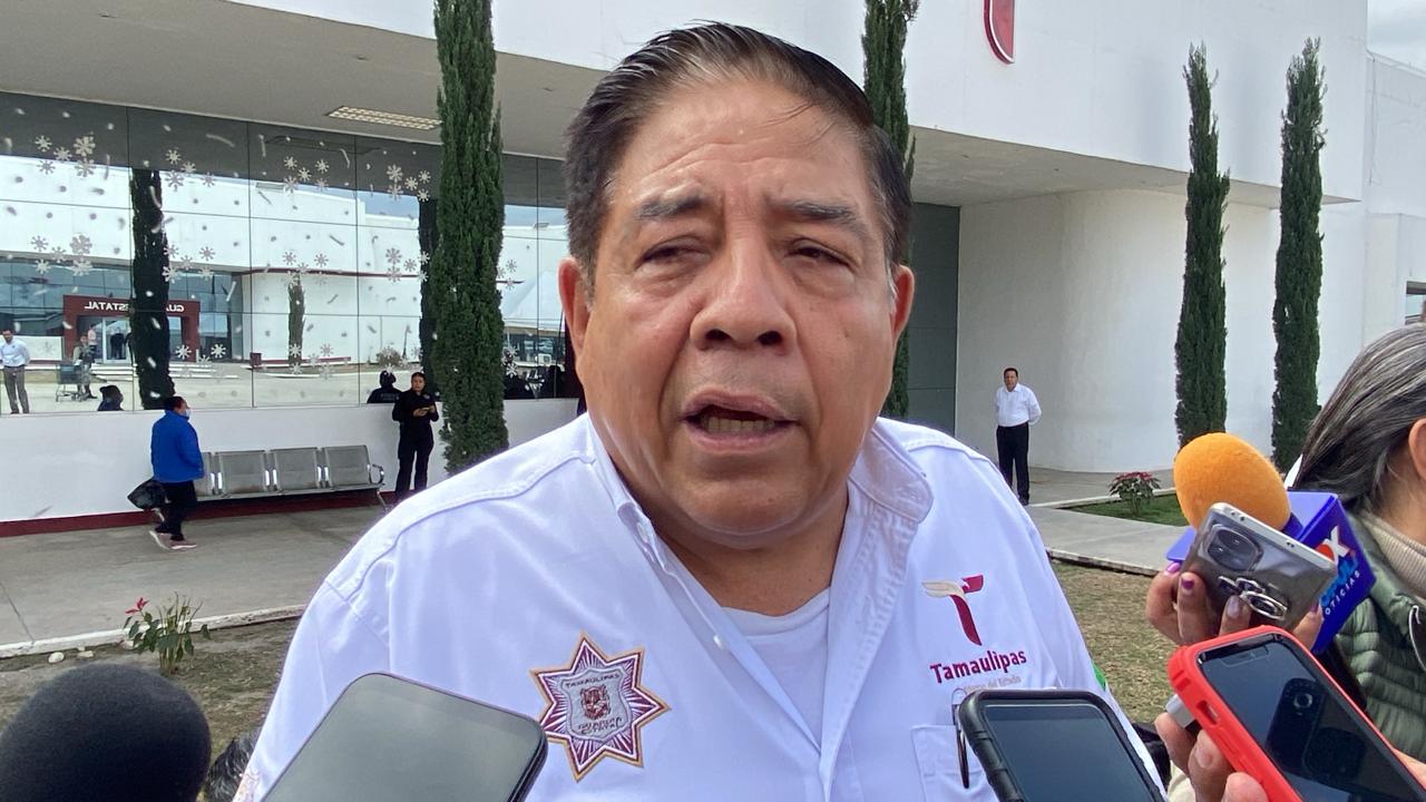 Sergio Chávez García, Secretario de Seguridad Pública de Tamaulipas.