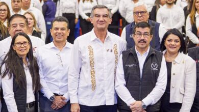 Photo of Encabeza gobernador de Tamaulipas ceremonia cívica de honores a la bandera