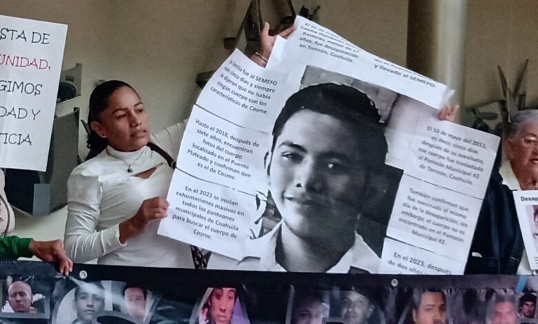 Cosme Humberto Alarcón Balderas tenía 16 años en 2011 cuando desapareció.