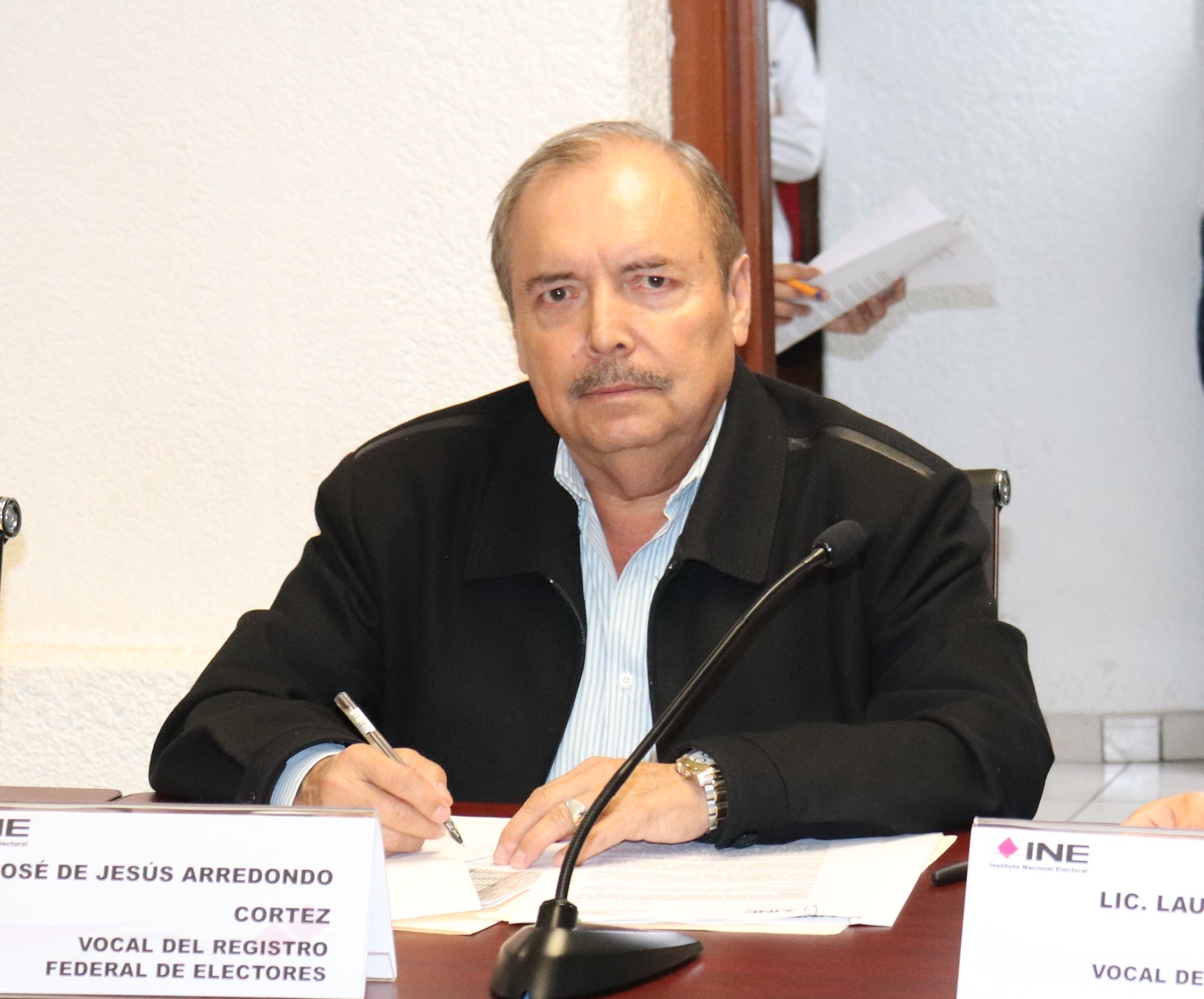José de Jesús Arredondo Cortez, Vocal del Registro Federal de Electores en Tamaulipas.