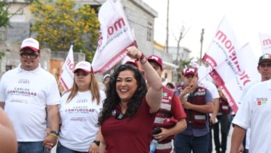 Photo of Olga Sosa pide seguridad en sus recorridos de campaña