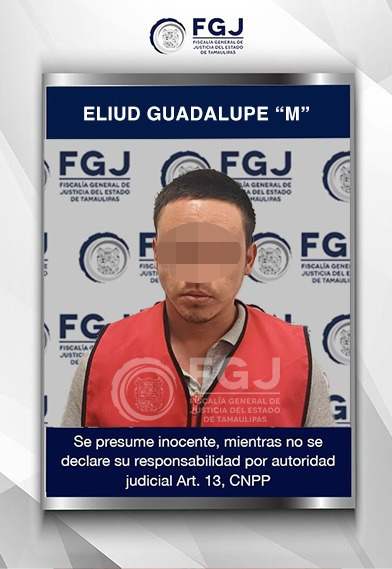 Eliud Guadalupe M., fue vinculado a proceso por el homicidio del candidato de El Mante.
