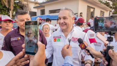 Photo of Pide Adrián Oseguera voto masivo por Morena