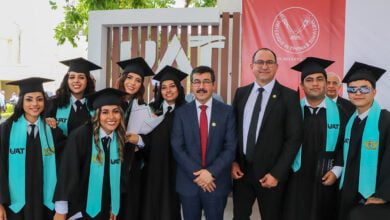 Photo of Rector de la UAT, preside graduación en la UAM Mante