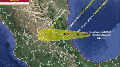 Photo of Alberto sigue trayectoria por Tampico Alto y Altamira