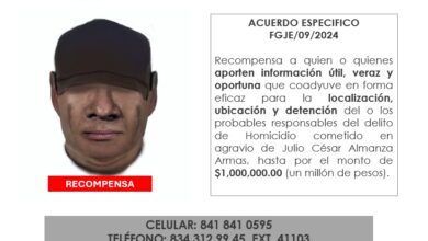 Photo of Ofrece Fiscalía 1 millón por asesino de Julio Almanza
