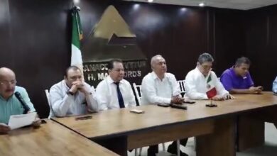 Photo of Es Abraham Rodríguez Padrón presidente interino de Canaco Matamoros