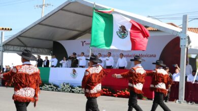 Photo of Encabeza AVA desfile por 114 aniversario de la Revolución Mexicana