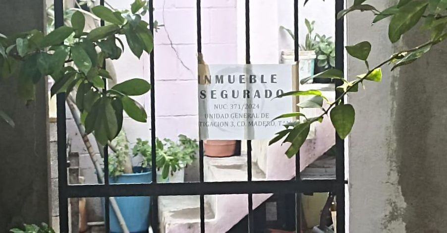 Christian de Jesús "R" continúa prófugo, el domicilio de la familia en Altamira, fue asegurado.
