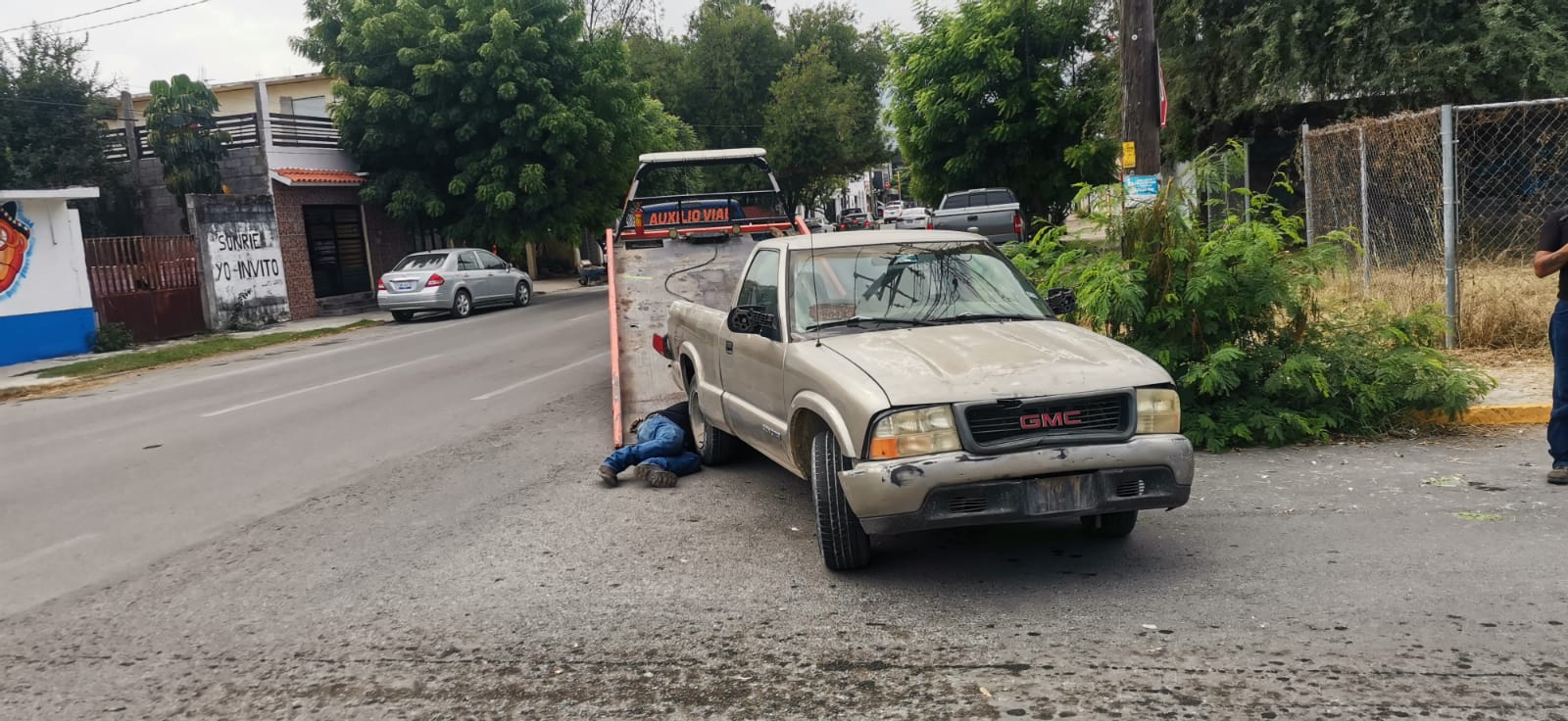La camioneta había sido robada el domingo y con ella provocó varios accidentes.