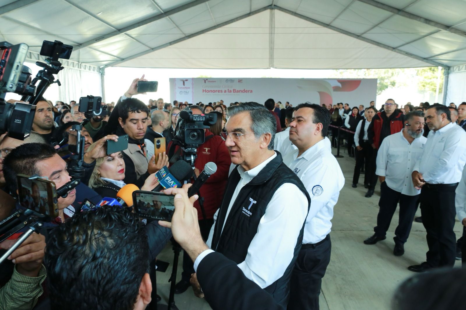 Américo Villarreal Anaya, Gobernador de Tamaulipas.