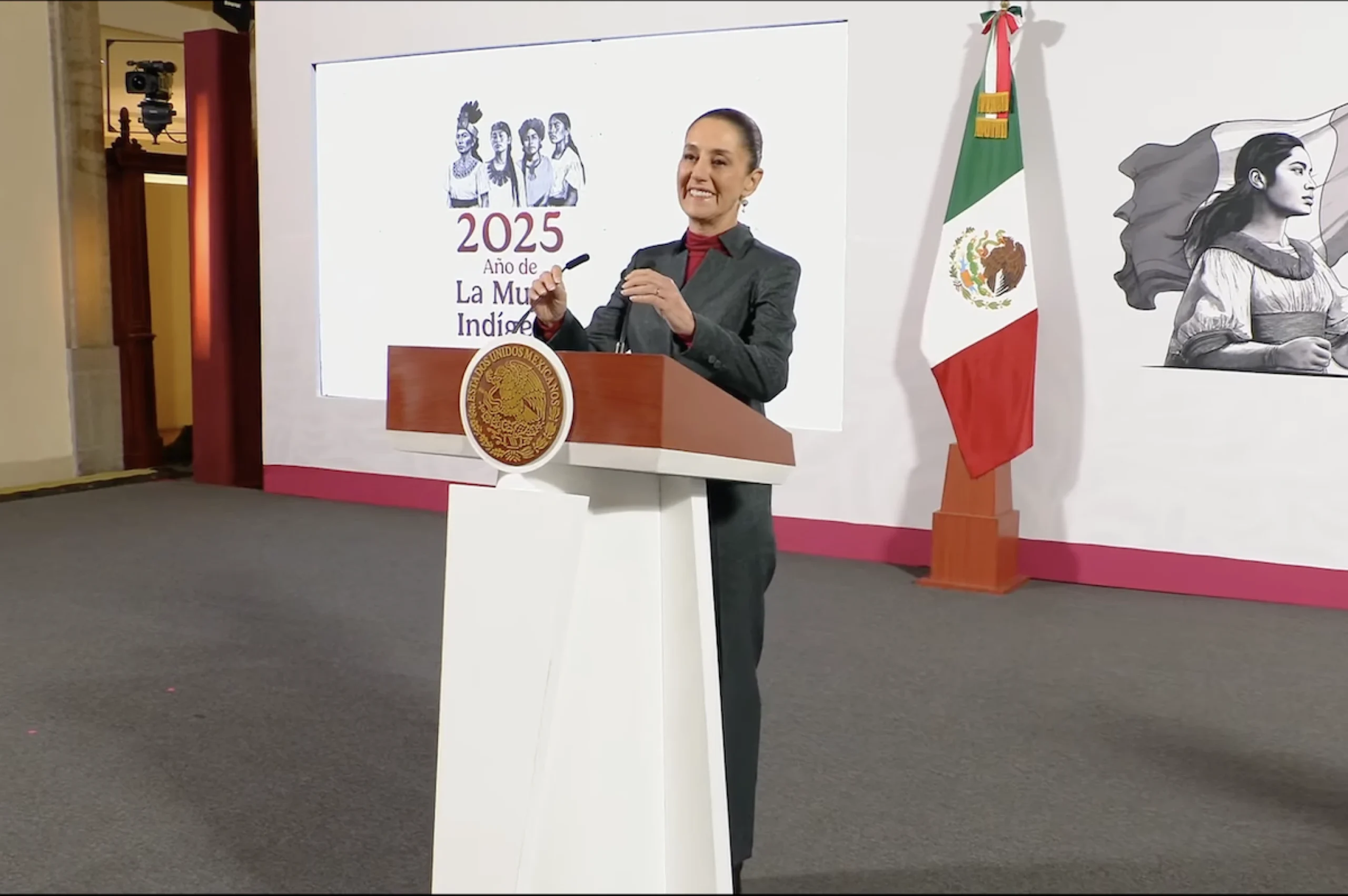 Claudia Sheinbaum Pardo, Presidenta de México.