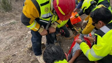 Photo of Rescatan a campesino en la sierra de Tula